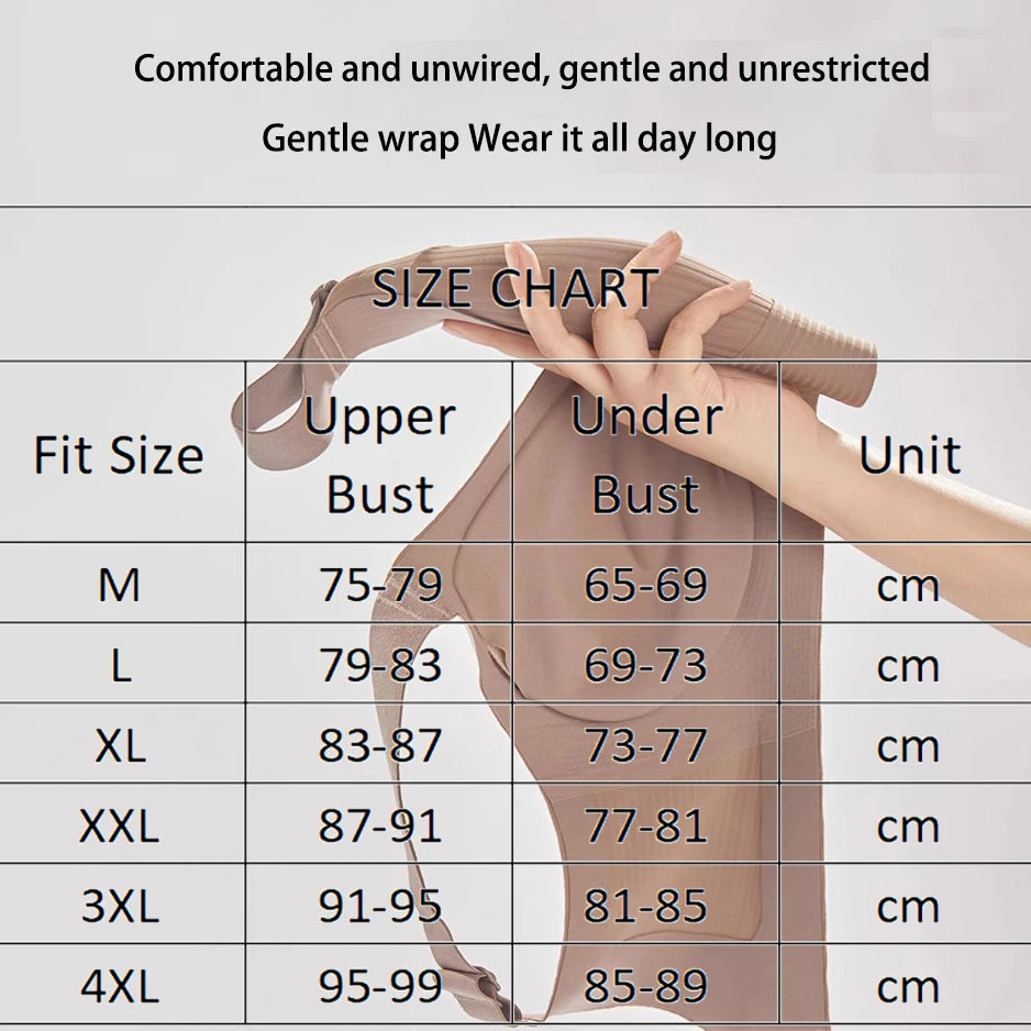 1/2PCS Women'S Large Size Seamless Bras Full Cup Wireless Soft Sleepwear Female Solid Color Brassiere Push up Sexy Lingerie